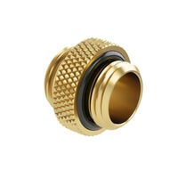 Barrow Adapter gerade G1/4 Zoll AG auf G1/4 Zoll AG, 5mm - gold