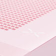 TRYX FLOVA F50 PC Case, ATX, Tempered Glass - Pink image number null