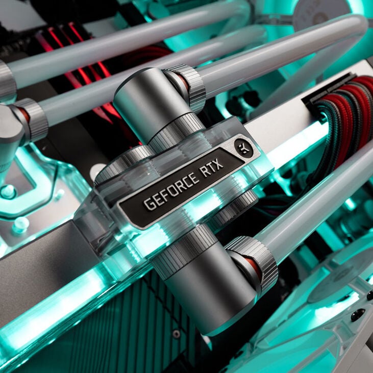 EK Water Blocks EK-Quantum Scalar² Strix/TUF Terminal - acrylic image number 2