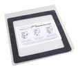 DEMCiflex Staubfilter 120mm, quadratisch - schwarz/wei&szlig; image number null