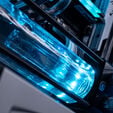Alphacool Eisbecher Aurora D5 150 mm inkl. Alphacool VPP Apex D5 - Acetal/Glas image number null