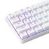 AKKO MonsGeek FUN60 Ultra Wireless Gaming-Tastatur, RGB, Glare Magnetic Switch – weiß, TMR, ANSI (US) image number null