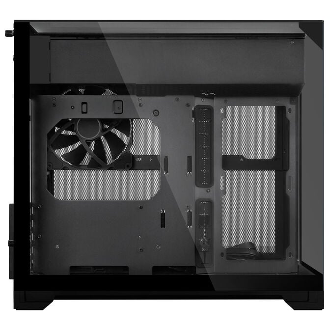 Lian Li O11 Vision-M PC-Geh&auml;use, Micro-ATX, Tempered Glass - schwarz image number 4