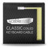 CableMod Classic Coiled Keyboard Cable USB-C zu USB Typ A, Lemon Ice - 150cm image number null