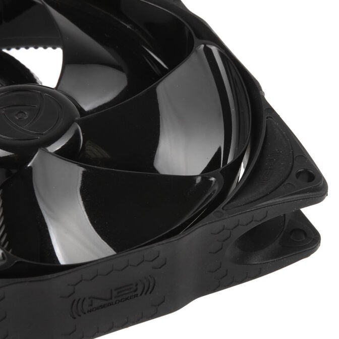 Noiseblocker NB-eLoop Fan B12-PS Black Edition - 120mm PWM, 3 pieces image number 3