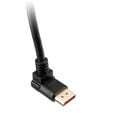 InLine 8K (UHD-2) DisplayPort Kabel, nach unten gewinkelt, schwarz - 3m image number null