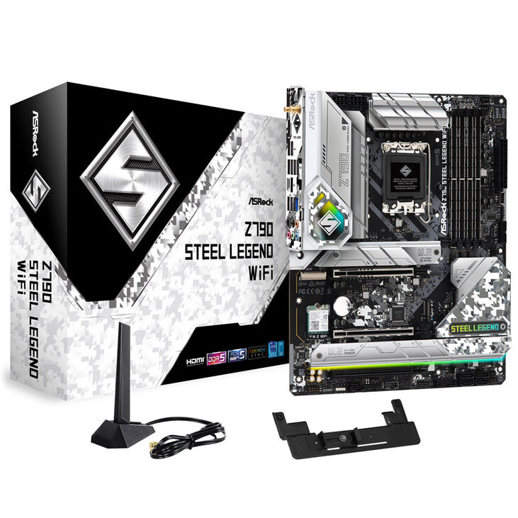 ASRock Z790 Steel Legend WIFI, Intel Z790 Mainboard - Sockel 1700, DDR5 image number 0
