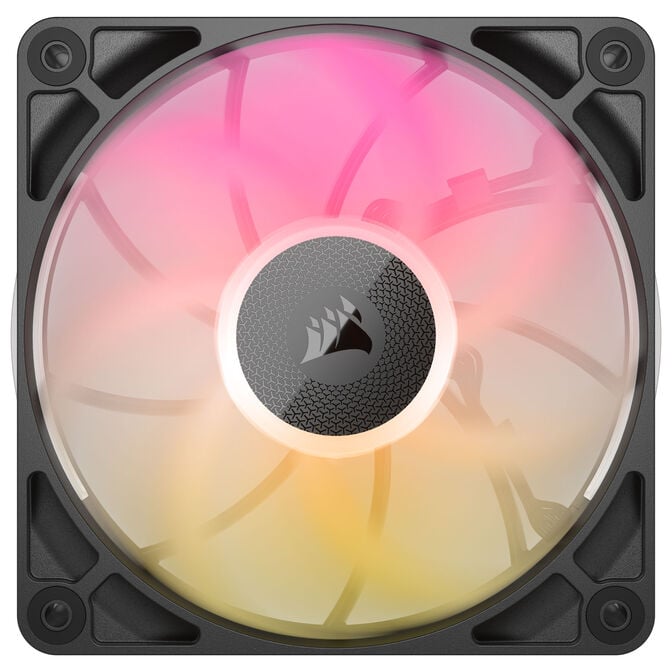 CORSAIR iCUE LINK RX120 MAX RGB PWM L&uuml;fter - 3er-Pack, 120mm, schwarz image number 4