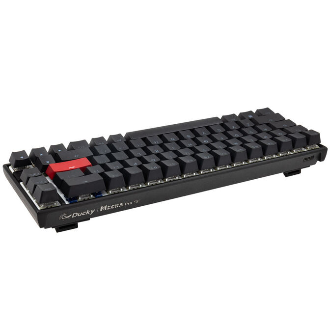 Ducky Mecha Pro SF Gaming Tastatur - Cherry MX-Speed-Silver (US) image number 2