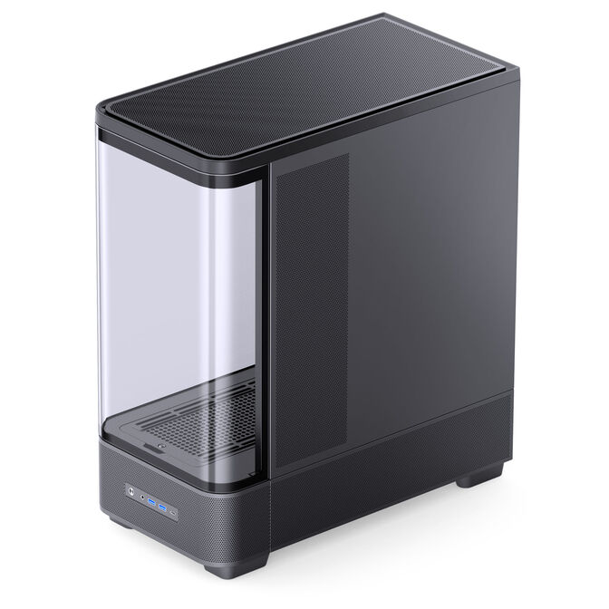 Jonsbo TK-5 PC-Geh&auml;use, Midi-Tower, ATX, Tempered Glass - schwarz image number 5