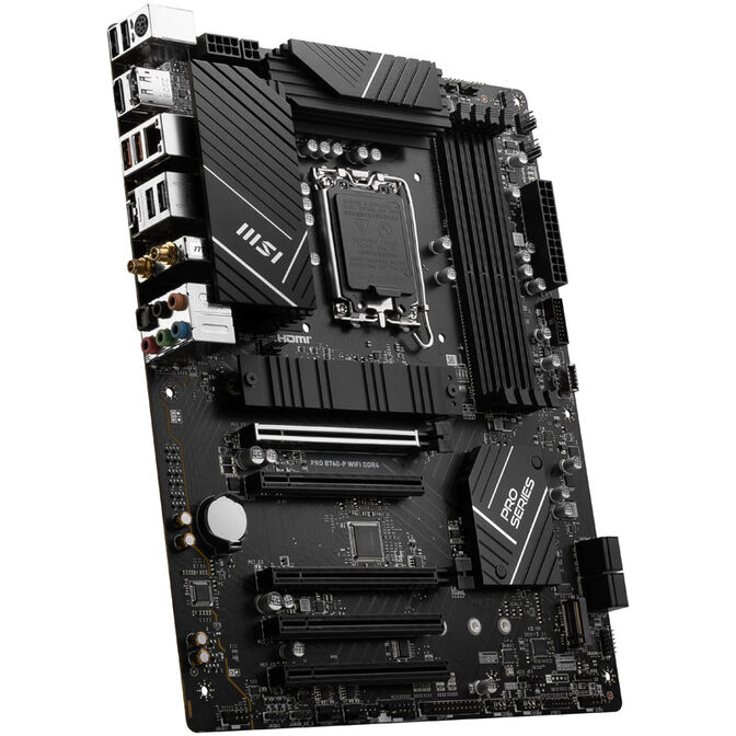 MSI Pro B760-P WiFi, Sockel LGA 1700, Intel B760, ATX -DDR4 image number 1