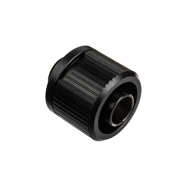 EK Water Blocks EK-Torque STC-16/10 fitting straight G1/4 inch female thread to 16/10mm - black image number 0