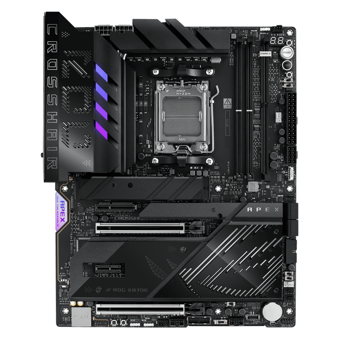 ASUS ROG Crosshair X870E APEX Mainboard, Sockel AM5, AMD X870E, ATX, DDR5 image number 1