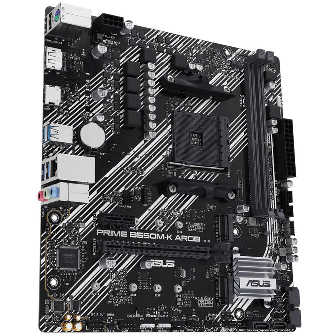 ASUS Prime B550M-K ARGB, AMD B550 Mainboard - Sockel AM4 image number 4