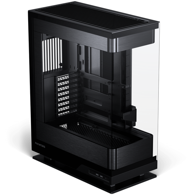 PHANTEKS Evolv X2 PC-Geh&auml;use, Midi-Tower, E-ATX, Tempered Glass, DRGB - schwarz image number 2