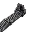 CableMod C-Series Pro Anschlusskabel - Variante B, 90&deg;, 16-Pin zu 3x 8-Pin PCIe, carbon image number null