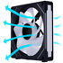 Lian Li UNI FAN SL-INF 140 ARGB Reverse Blade PWM Lüfter - 140mm, schwarz image number null