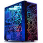 Aerocool Skribble Mid-Tower, Tempered Glass - black