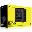 Corsair RMe Series RM750e Power Supply 80 PLUS Gold, ATX 3.0, PCIe 5.0 - 750 Watt, black image number null