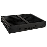 Akasa Laplace ST V2 Mini-STX Case, OEM - black
