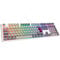 Ducky One 3 Mist Grey Gaming Keyboard, RGB LED - MX-Ergo-Clear