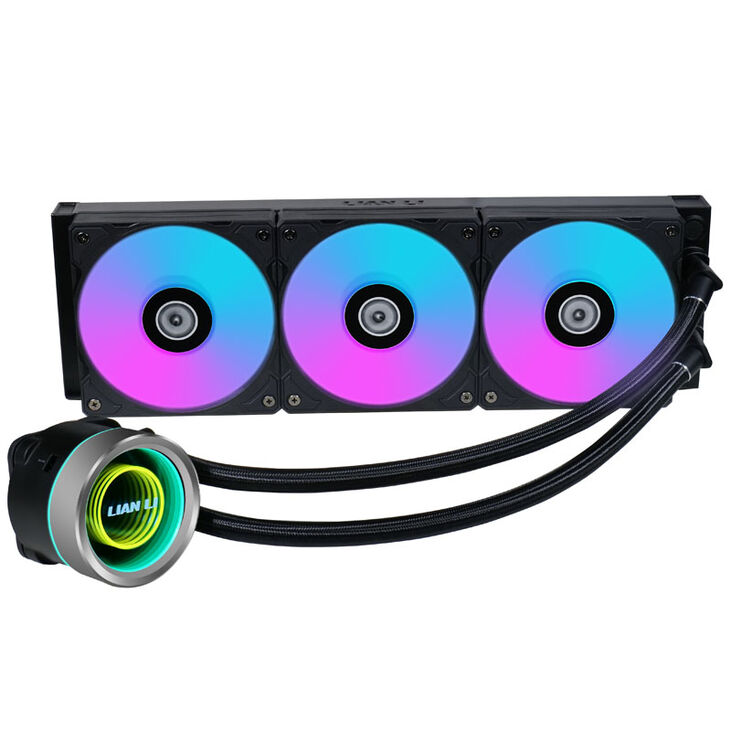 Lian Li GALAHAD II 360 Trinity AiO Cooler, ARGB - black image number 1