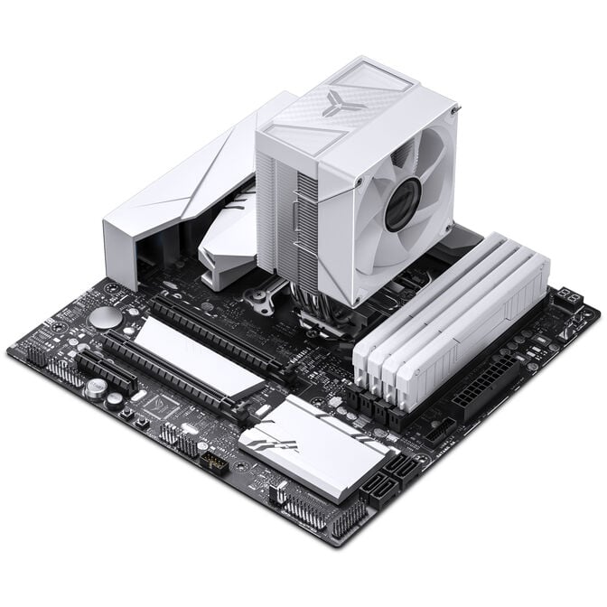 Jonsbo CR-1400 V2 ARGB CPU-K&uuml;hler, 92mm - wei&szlig; image number 9