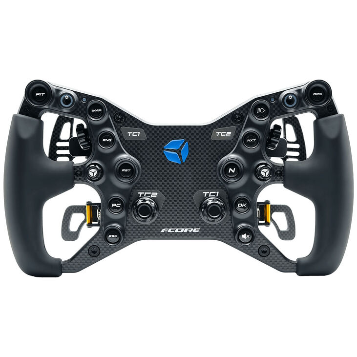 Cube Controls F-Core EVO Formula Lenkrad inkl. Hub und Schaltwippen - schwarz image number 1