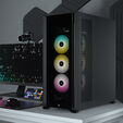 Corsair iCUE 7000X RGB Full Tower, Tempered Glass - black image number null