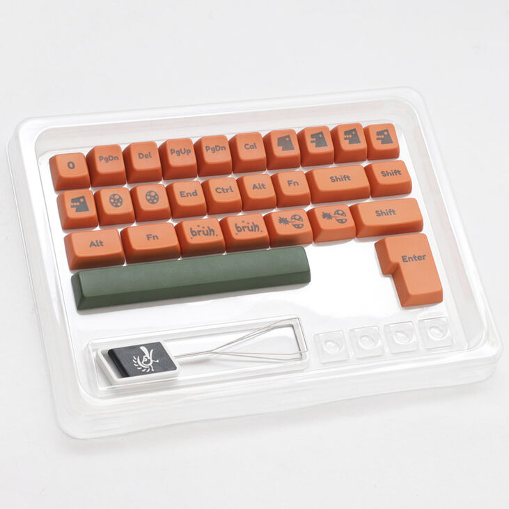 Ducky Dino PBT Dye Sublimation Set - 133 Keycaps, ANSI-US-Layout, ANSI-US-Layout image number 4