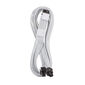 CableMod C-Series Pro ModMesh 12V-2x6 Cable, Sleeved, 16-Pin to 2x 8-Pin, for Corsair Type 4 and 3 PSUs - white, 60cm
