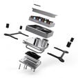 Alphacool Core 1 CPU Cooler - Silver image number null