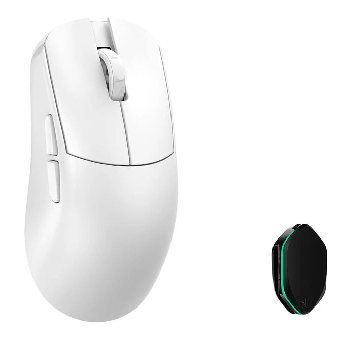 WLMouse YING Magnesium Kabellose Gaming Maus, PAW3950HS, 8K Polling, OMRON Optical Switches - wei&szlig; image number 0