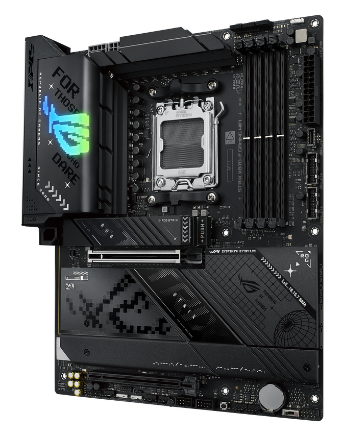 ASUS ROG Strix X870-F Gaming WiFi Mainboard, AMD X870, Sockel AM5, DDR5 image number 4