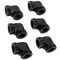 Raijintek Pelias D160906, 16mm, 90-degree Adapter - 6-pack, black