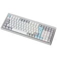 Ducky Cushion 98 Gaming-Tastatur, 96%, DE-Layout, Shush Green Switches - Silver image number null