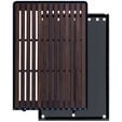 Lian Li DAN Cases A3-mATX Wood Edition Front Panel - Walnuss, schwarz image number null