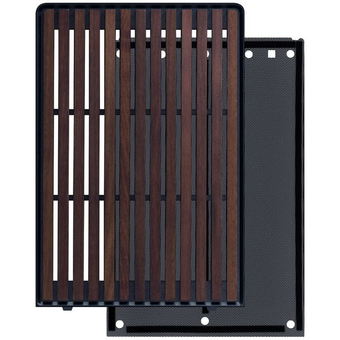 Lian Li DAN Cases A3-mATX Wood Edition Front Panel - Walnuss, schwarz image number 2