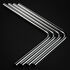 Bitspower Brass Hardtube 16mm OD, 220x300mm, 90 degrees - 4-pack, silver image number null
