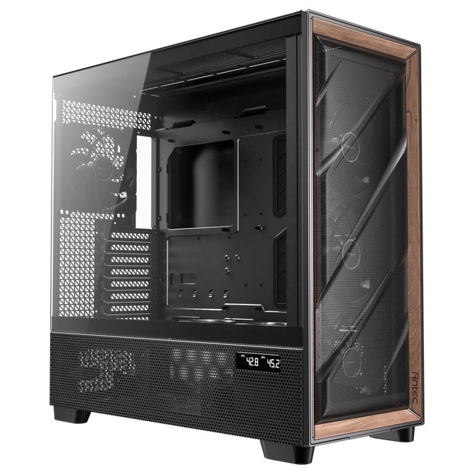 Antec Flux Pro PC case, full tower, E-ATX, tempered glass &ndash; black image number 1