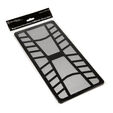 SilverStone SST-FF142B magnetischer Fan Filter - 320x155mm image number null