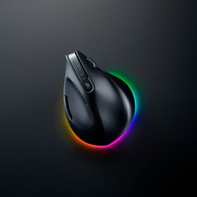 Razer Pro Click V2 Wireless Gaming Mouse, RGB - Vertical Edition image number 10