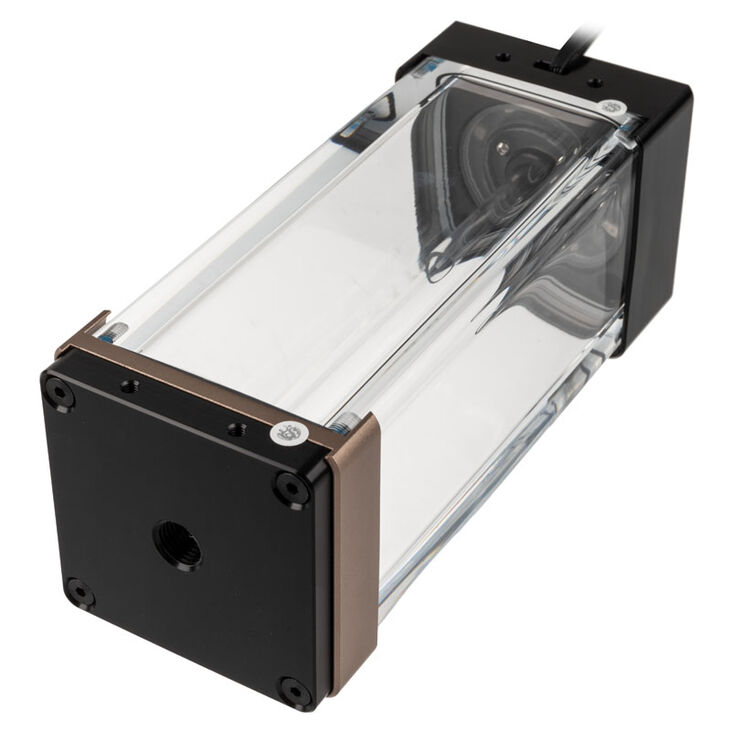 Bitspower Premium Cubiod Ausgleichsbehälter 150 mm - Acryl image number 1