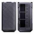 Jonsbo D400 PC-Geh&auml;use, Midi Tower, ATX, Tempered Glass - schwarz image number null