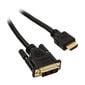 InLine HDMI zu DVI Adapter Kabel High Speed, schwarz - 1,5m