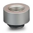 Thermal Grizzly DeltaMate Extender Fitting - MF10, Matt Nickel image number null