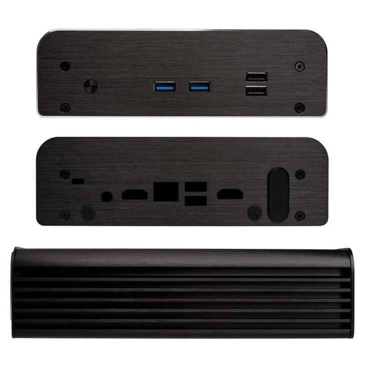 Akasa Newton S7D UCFF-Gehäuse (Intel NUC), OEM - schwarz image number 2