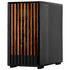 Zalman P10 Namu PC Case, Mini-Tower, mATX, Tempered Glass - black, wood image number null