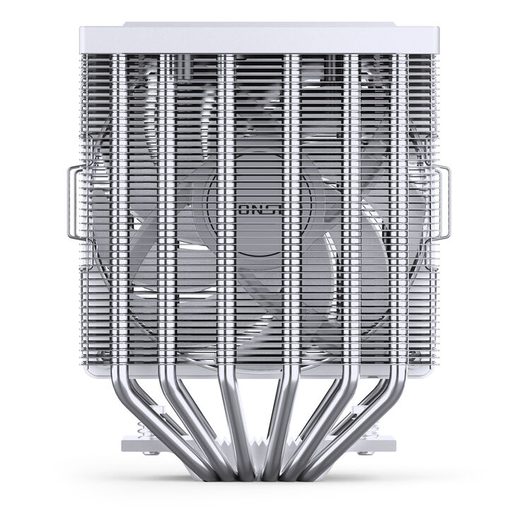 Jonsbo CR-3000E CPU cooler, dual tower, RGB - 120mm, white image number 8