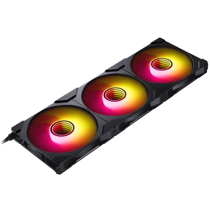 PHANTEKS M25 Gen2 PWM D-RGB Fan - 140mm, Black image number 4
